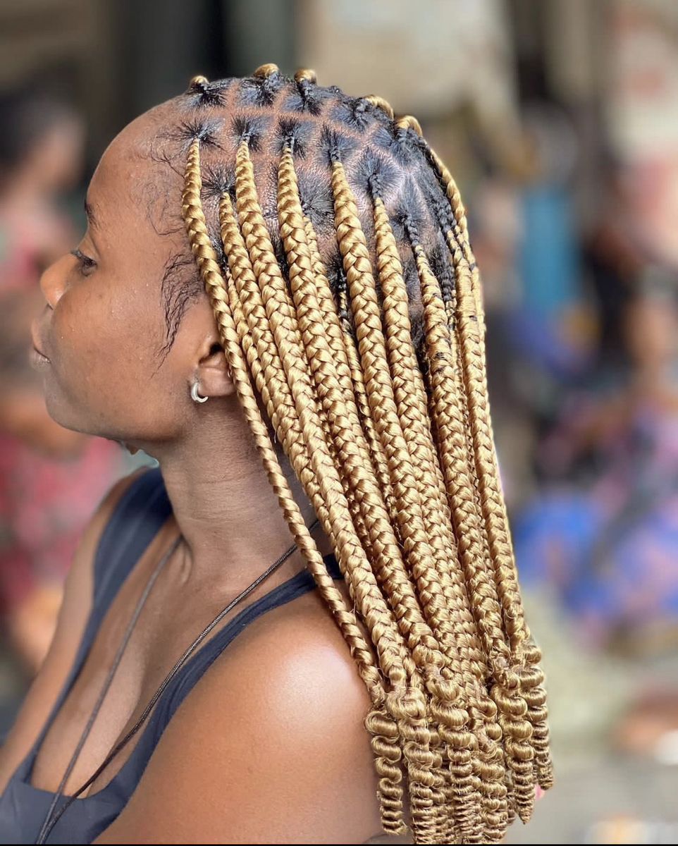 Box Braids Style #2