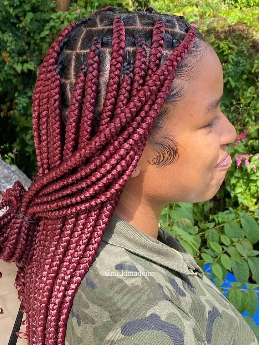 Box Braids Style #3