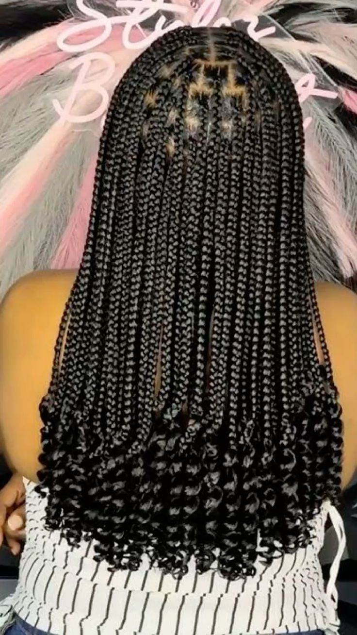 Box Braids Style #1