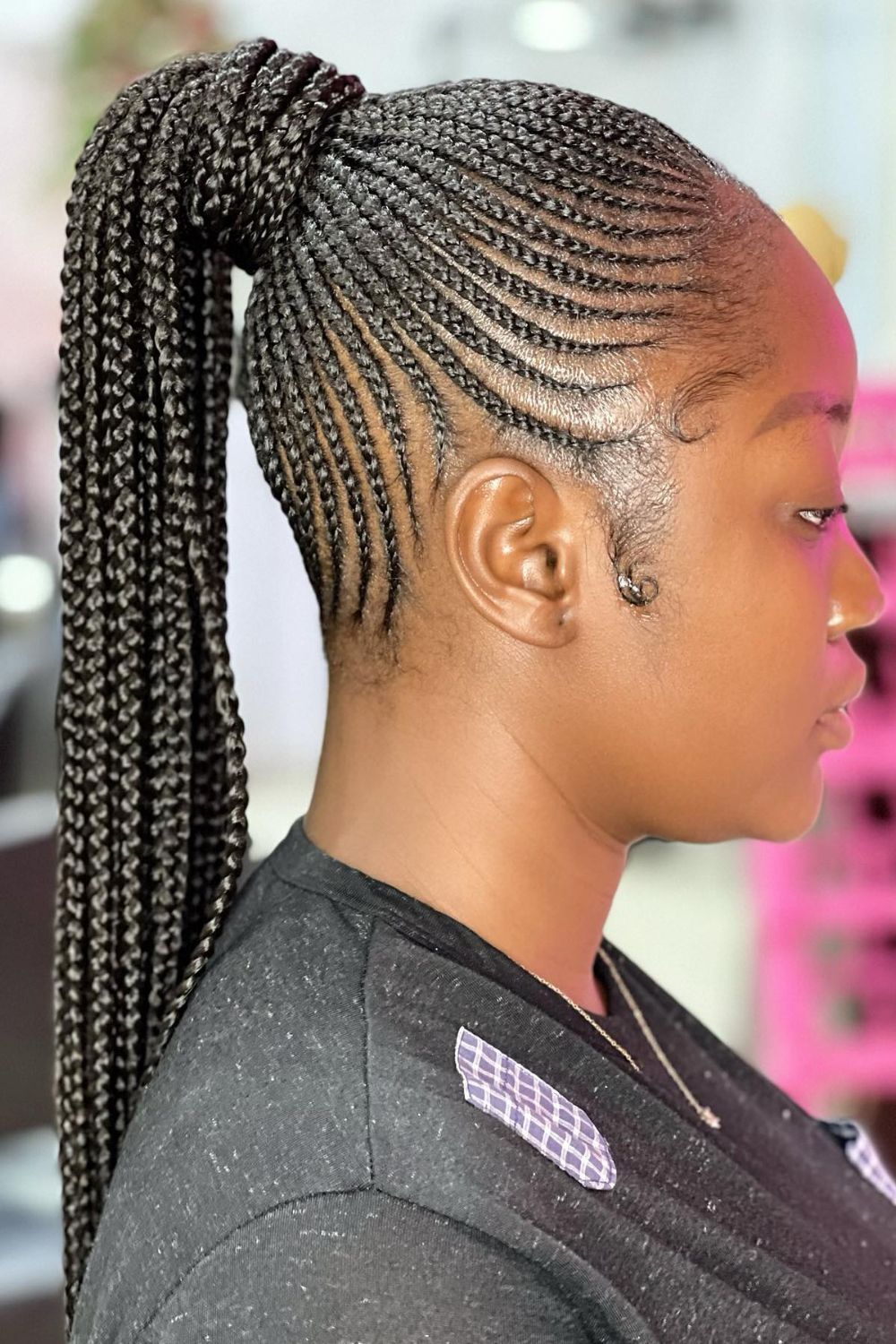 Braided Ponytail Style #4