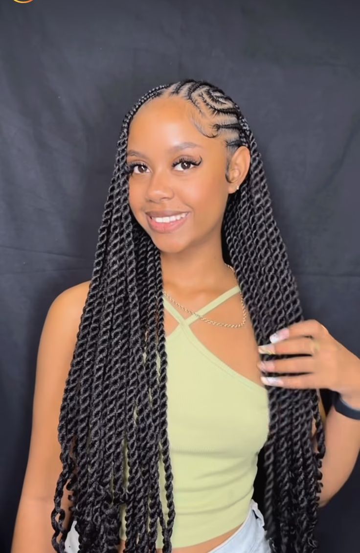 Fulani Braids Style #3