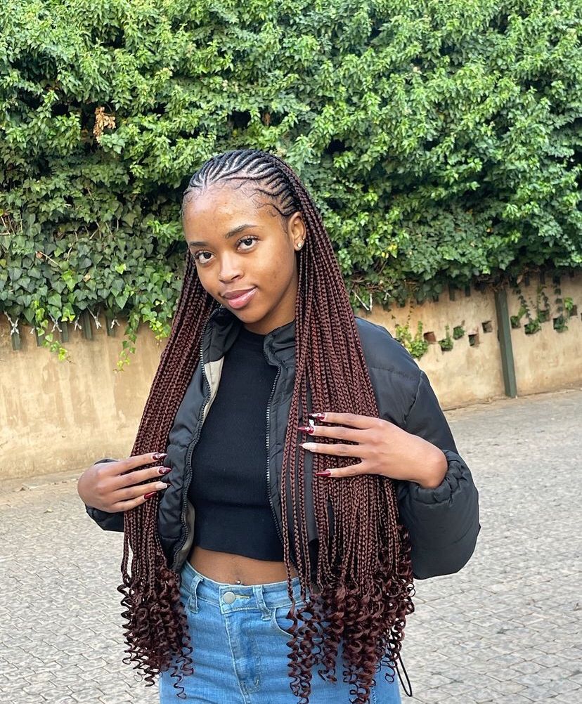 Fulani Braids Style #4