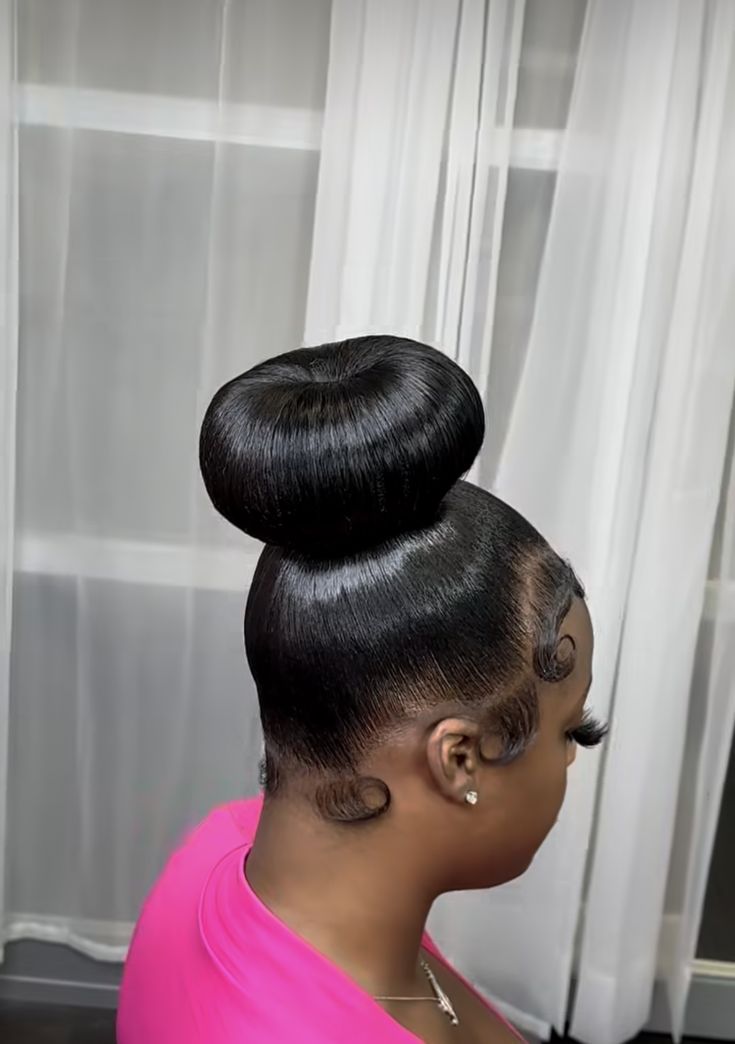 Sleek Bun Style #4