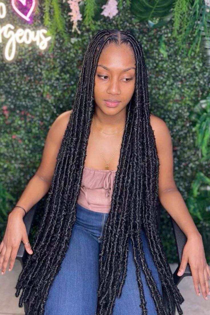 Soft Locs & Faux Locs Style #1