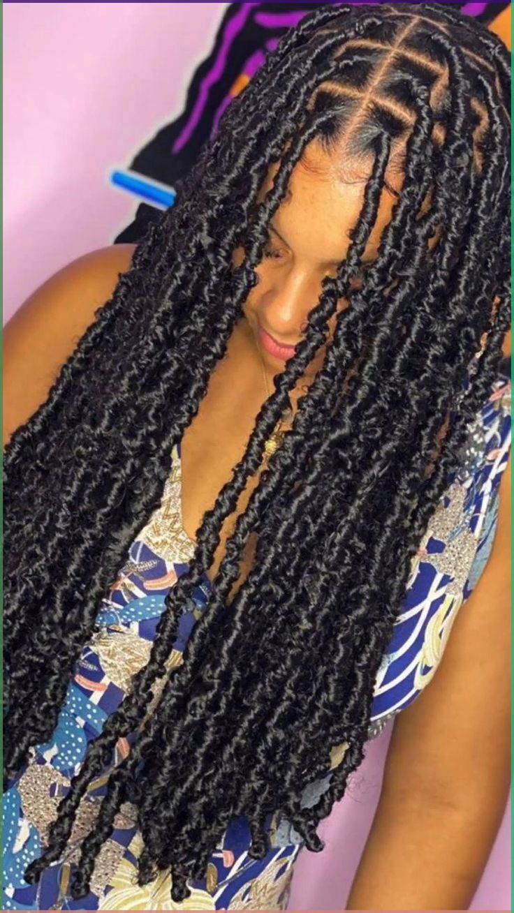 Soft Locs & Faux Locs Style #2