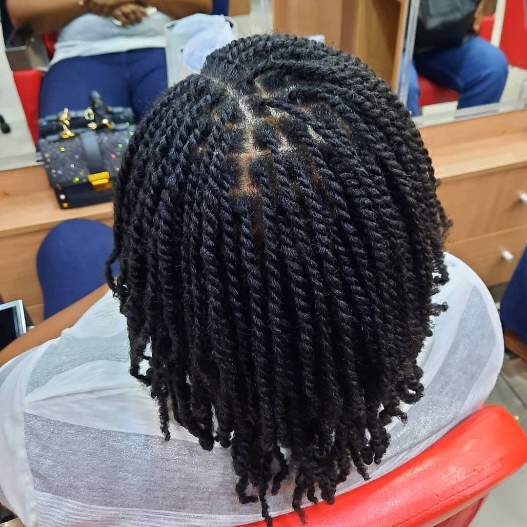 Twist Out & Natural Hair Style #1